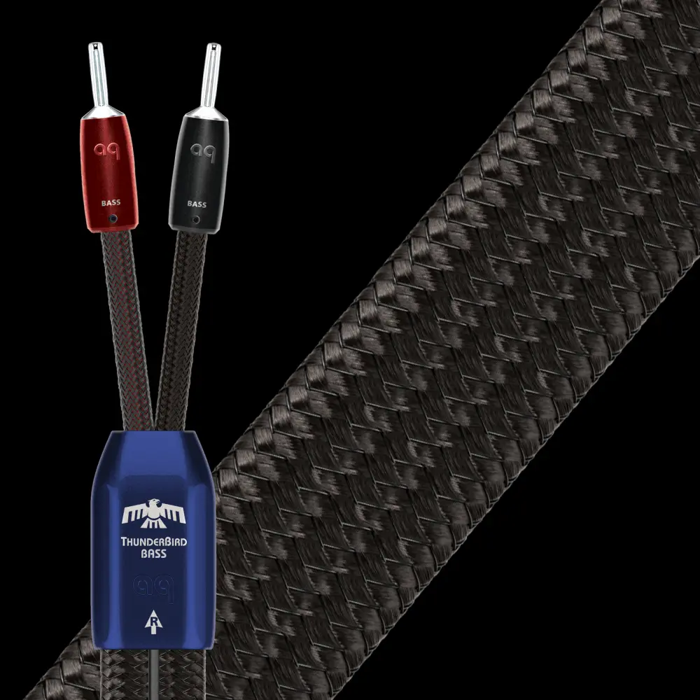 Audioquest Thunderbird Bass Speaker Cables (Pair) 1