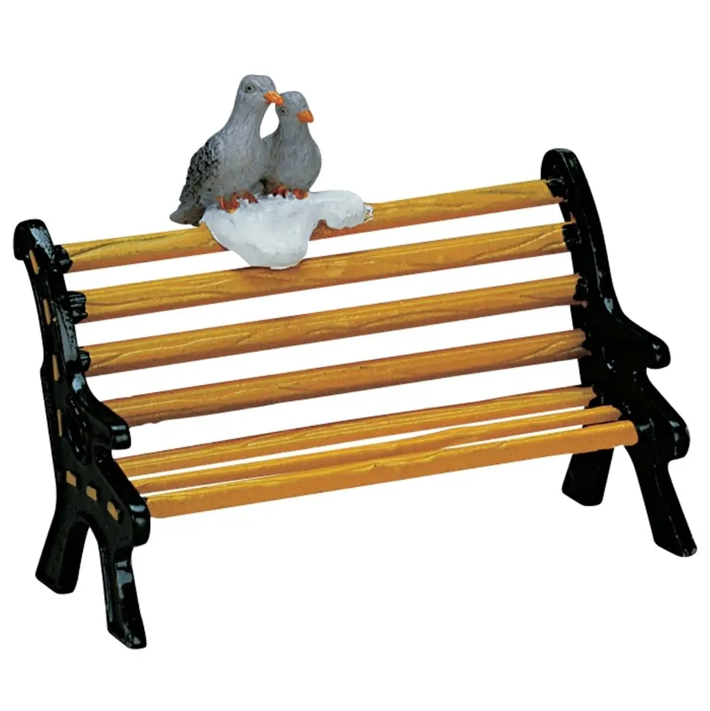 Lemax General Collectibles Accessory: Metal Bench #74626 1