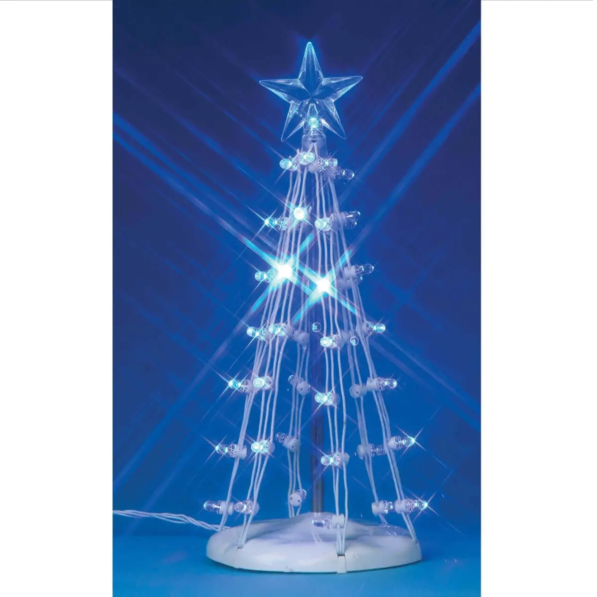 Lemax General Collectibles: Lighted Silhouette Tree, Blue, Medium #74658 2