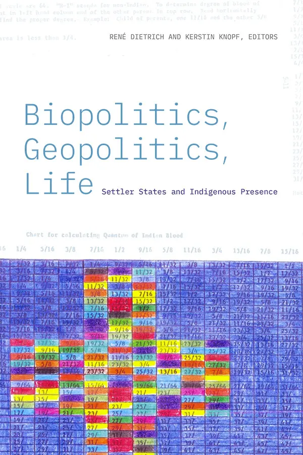 Biopolitics, Geopolitics, Life: Settler States And Indigenous Presence 1