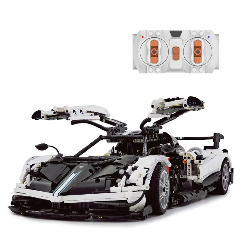 Pagani Huayra Bc Roadster 1/8 Licensed Building Kit/Assemble Remote Control Car By Rastar, 97900 1