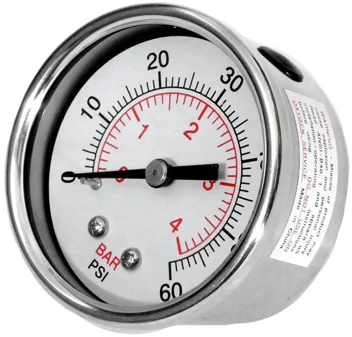 Waterway 830-4000 Ss Pressure Gauge 1