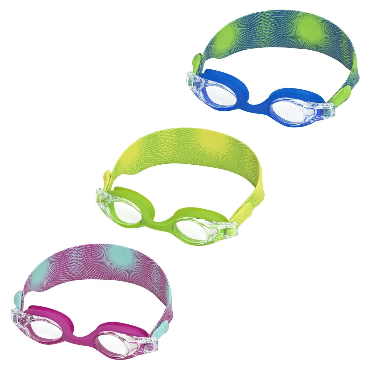Latex-Free Splashflex Lycra Goggles, Ages 7+ 2