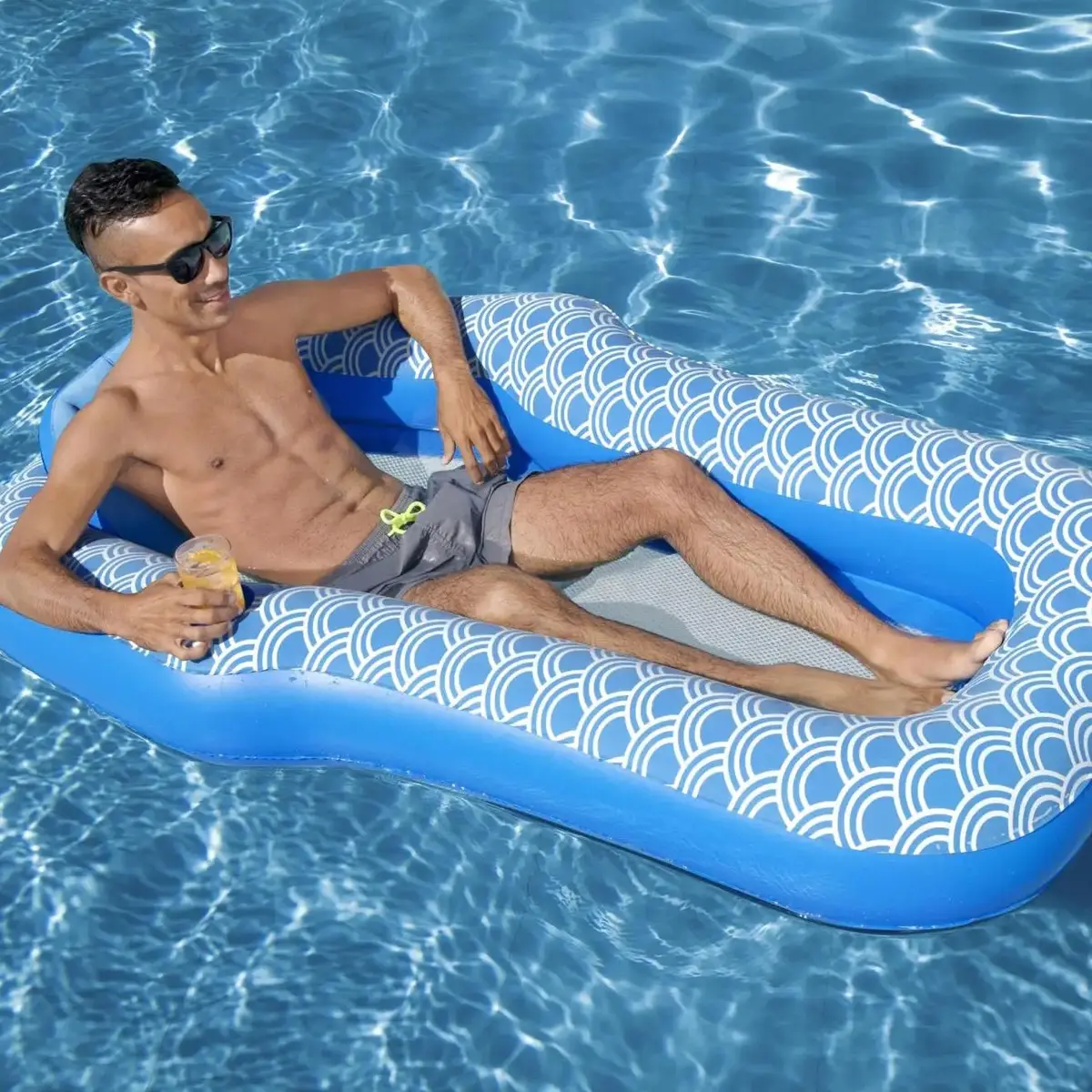 70" H2ogo!® Comfort Plush™ Pool Lounge 1