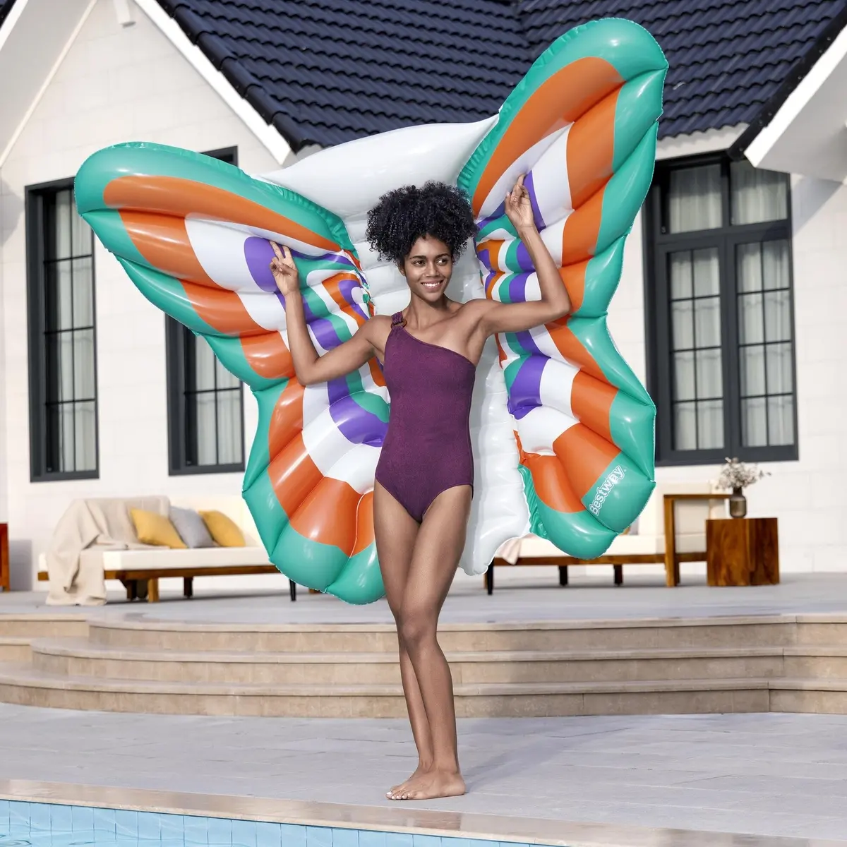 Boho Butterfly Pool Float 1