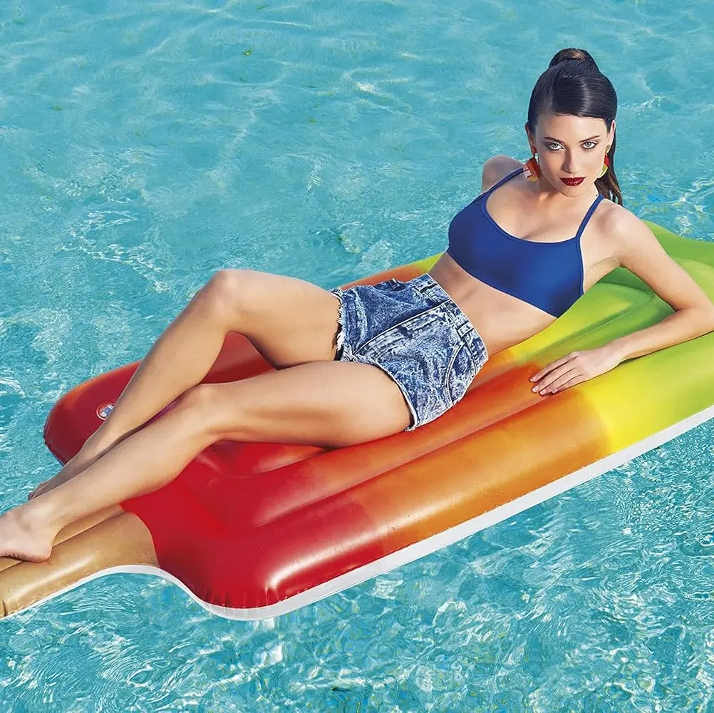 70" H2ogo!® Dreamsicle Popsicle Lounge Pool Float 1