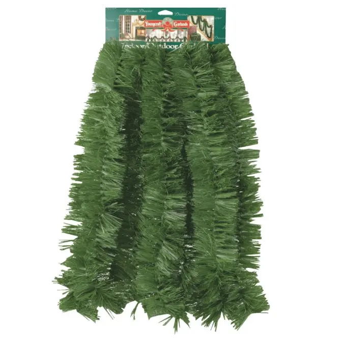 18' Home Decorating Green Pine Needle Garland 1