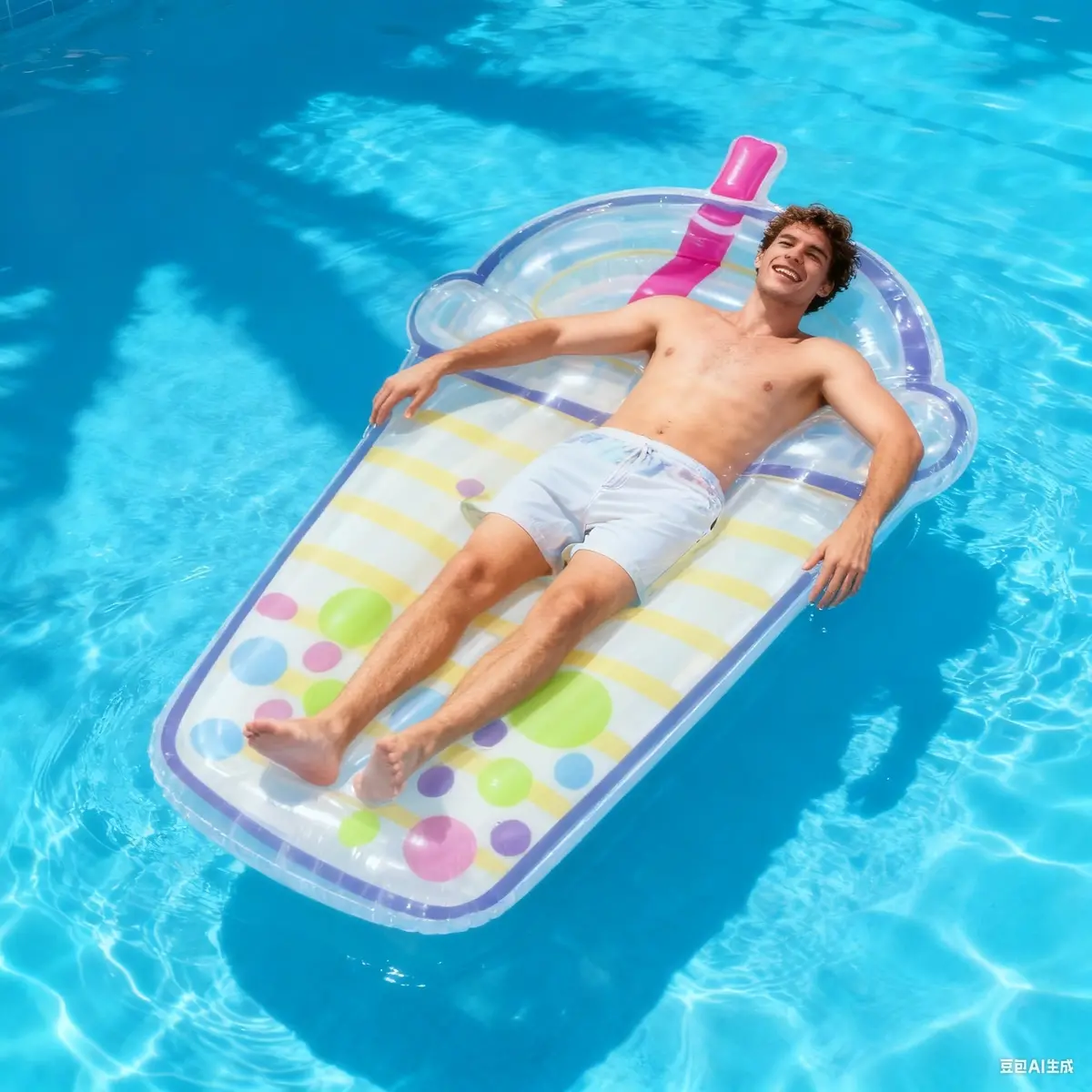 Wet Set Boba Buddy Pool Float 1