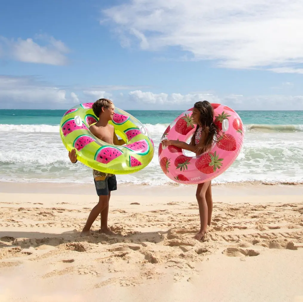 Intex Tropical Fruit Inflatable Swim Tube 1