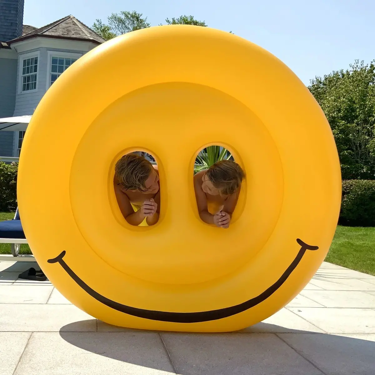 72'' Smiley Face Island From Swimline 1