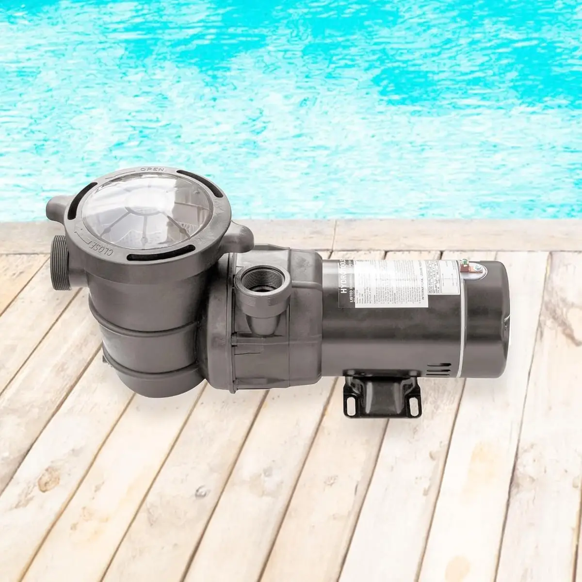Hydro-Flo 1 Hp, 2 Speed Above Ground Pool Pump 1