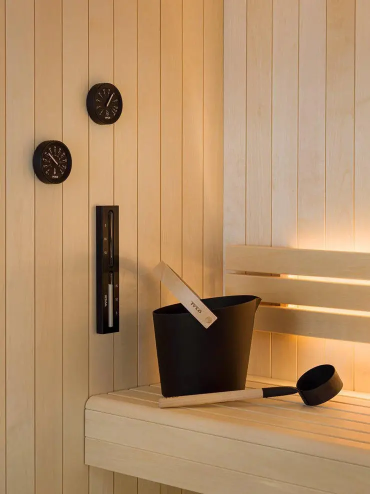 Black Aluminum Sauna Ladle From Tylo 2