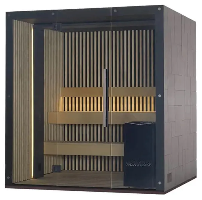 Tylo Reflection 3 Traditional 3-Person Sauna 1