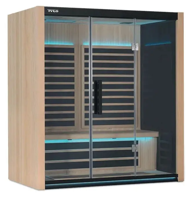 Tylo Kiruna Infrared 3-Person Sauna 2