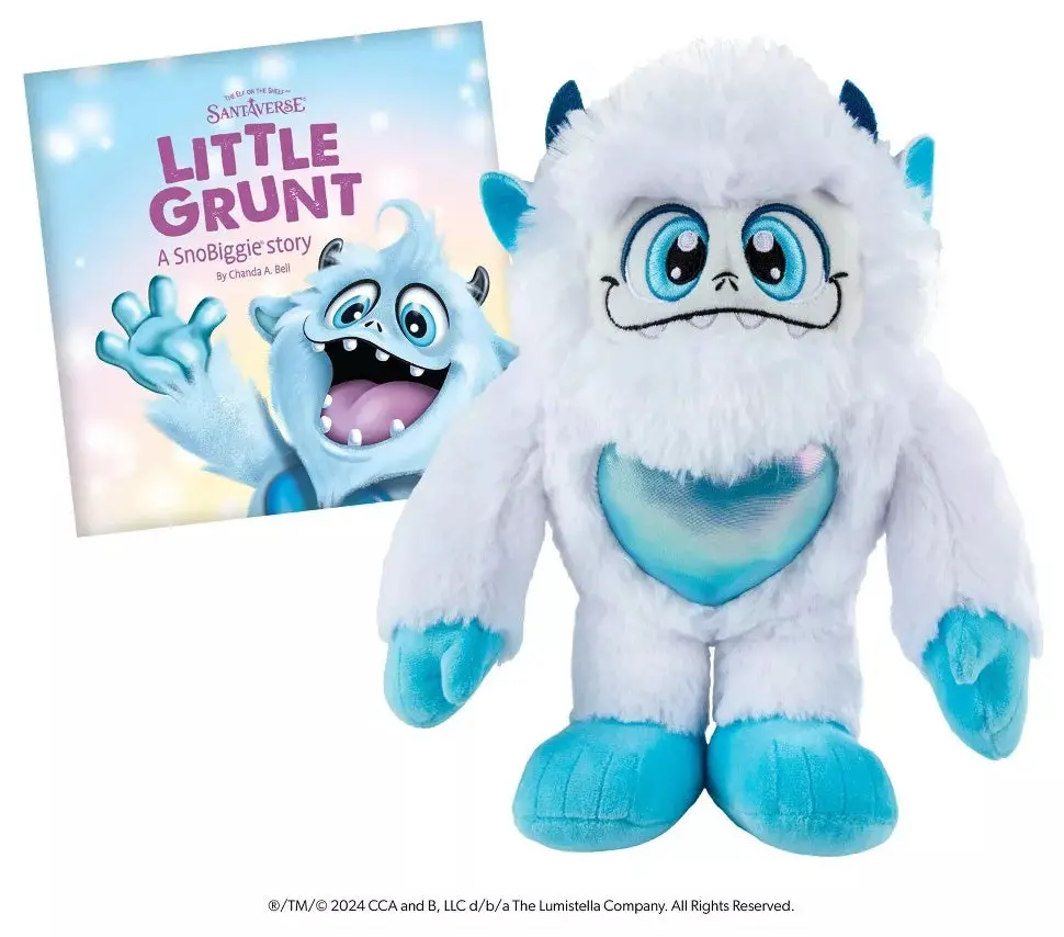 Little Grunt Plush Yeti And Book 1