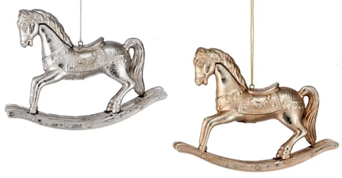 3" Rocking Horse Ornament 1