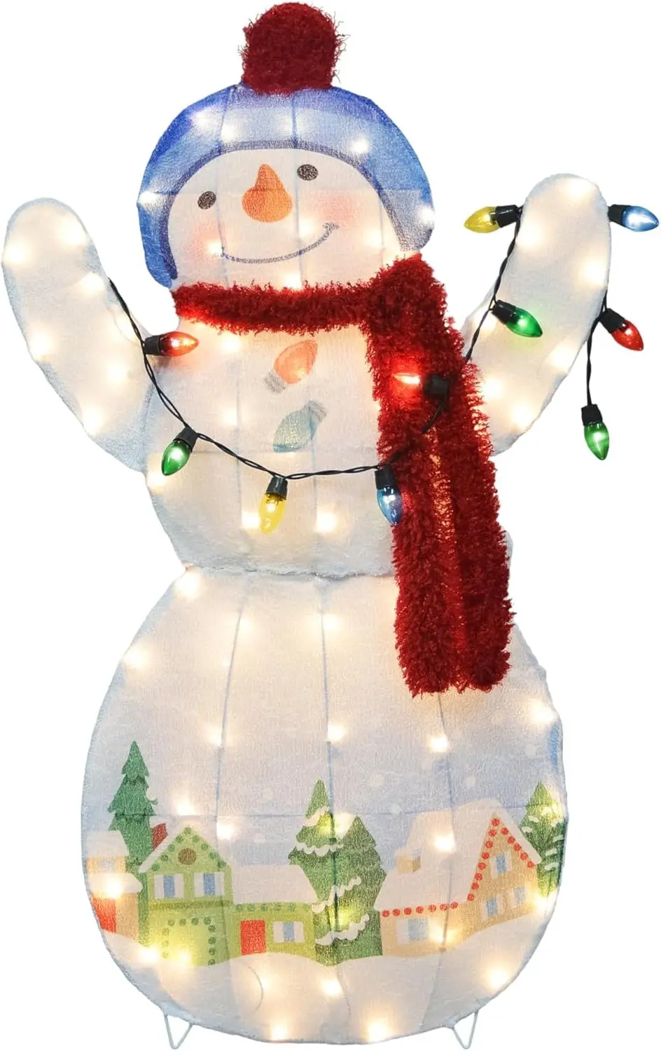 36" Hallmark Keepsakes Snowman Led Yard Decoration 1