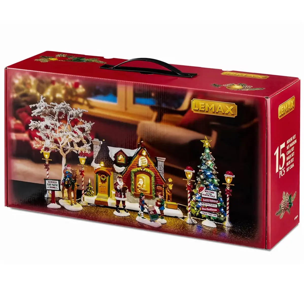Lemax Santa's Wonderland: Santa's Snack Shack Set #56674 1