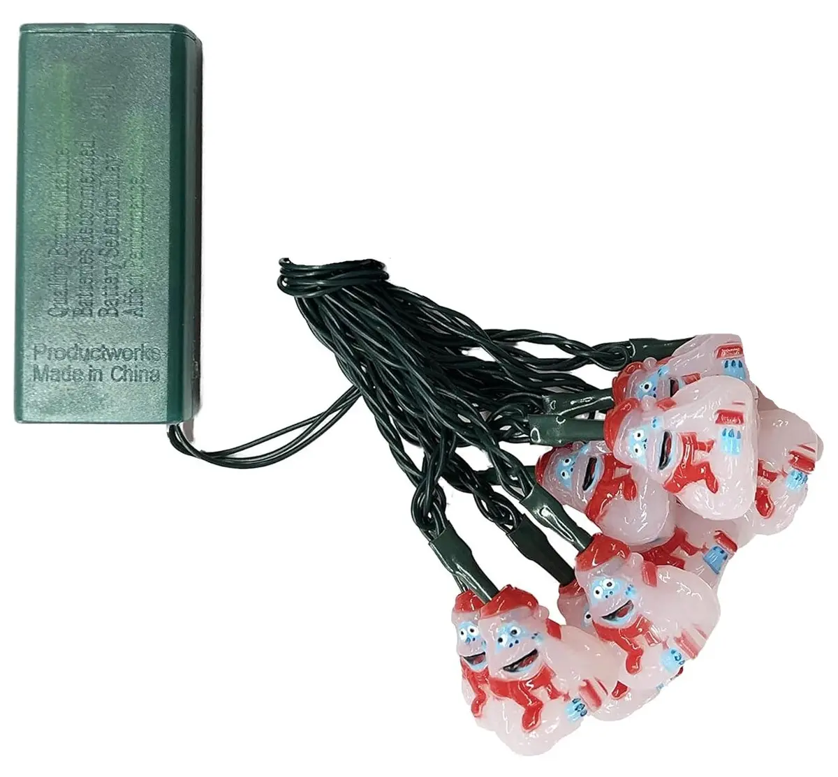 String Of 10 Battery-Operated Led Bumble Lights 1