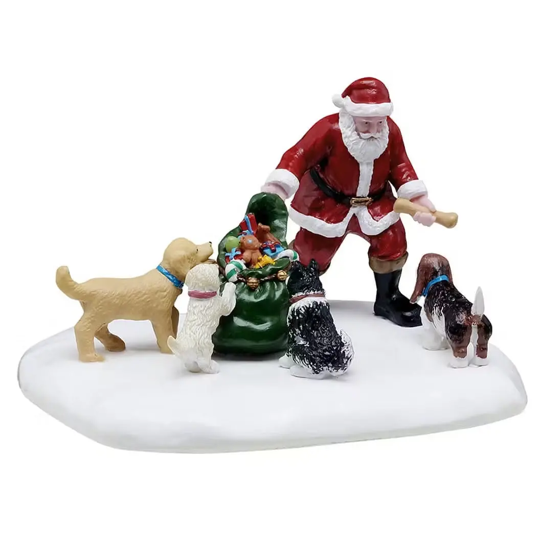 Lemax General Collectibles Table Accent: Dog Park Christmas #53744 1