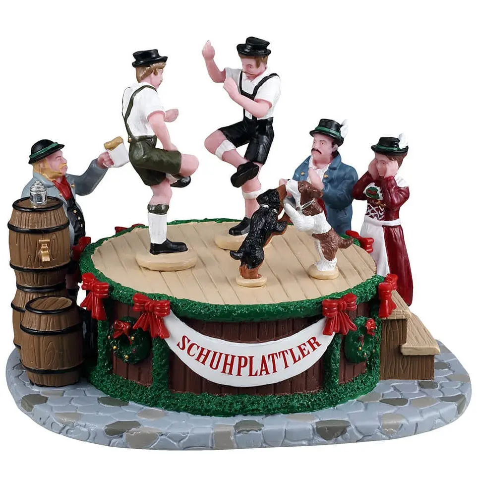 Lemax General Collectibles Table Accent: Leapin' Lederhosen #53738 1