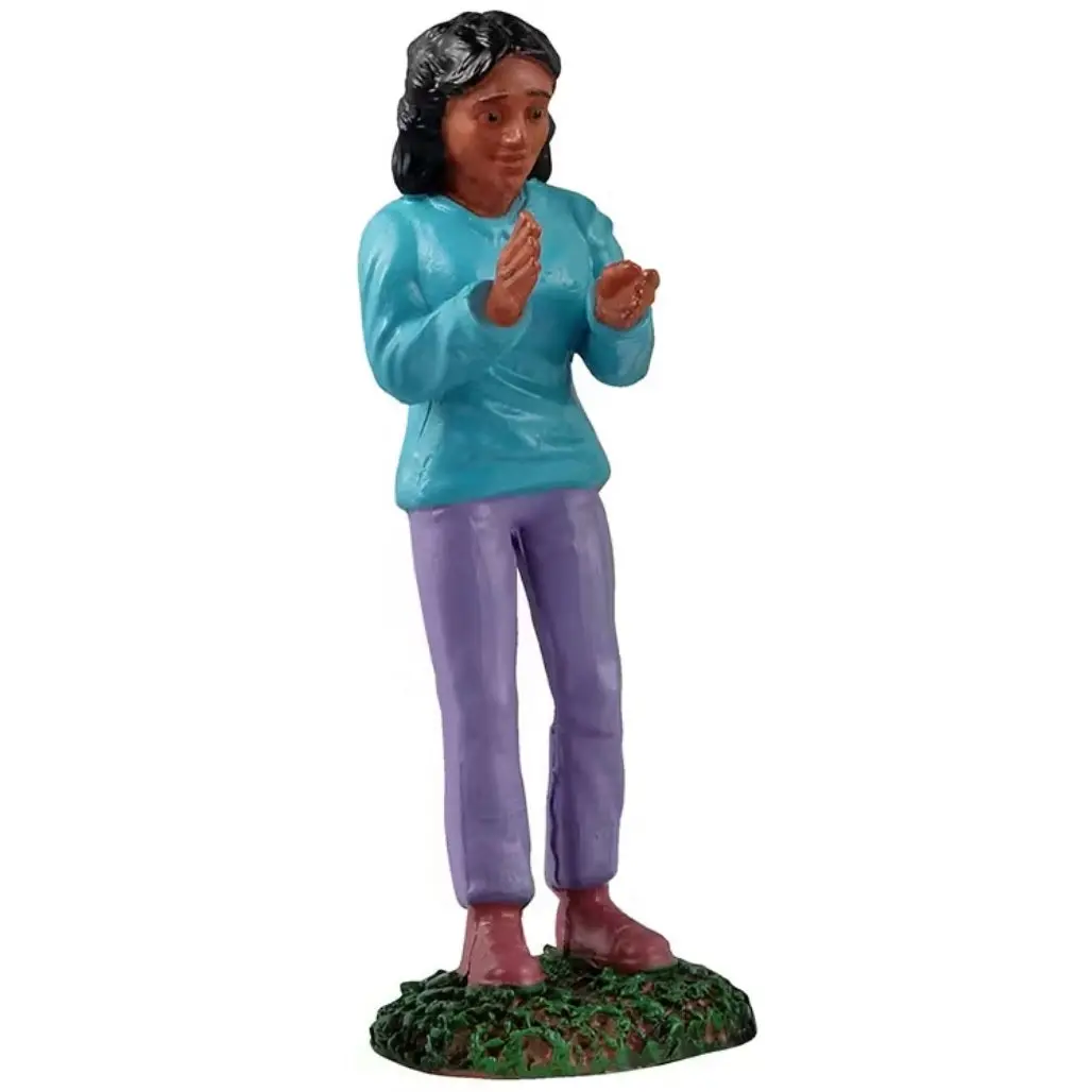 Lemax General Collectible Figurines: Music Festival Fans, Set Of 3 #52521 2