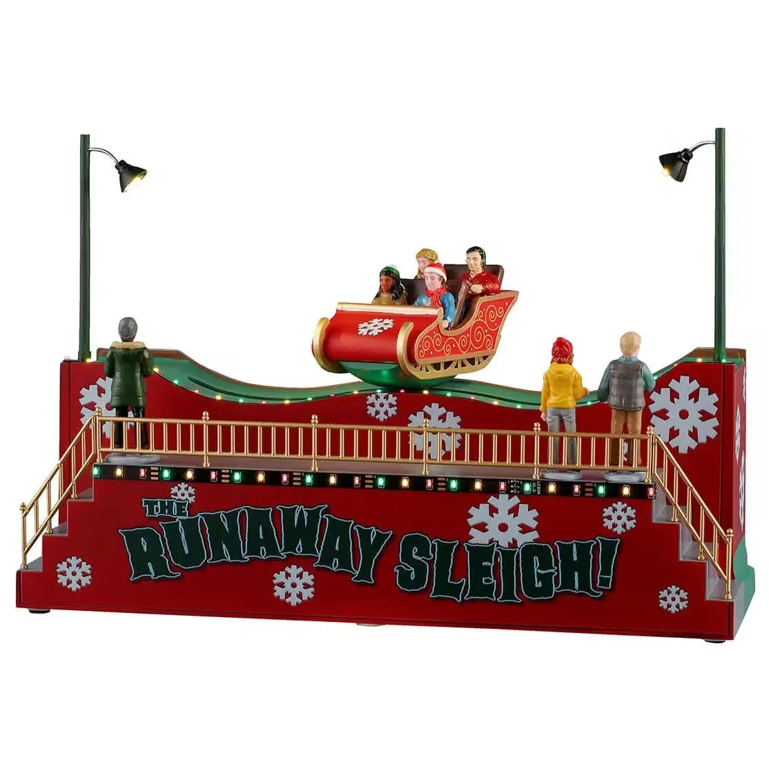 Lemax Carnival Table Accent: The Runaway Sleigh #54453 1
