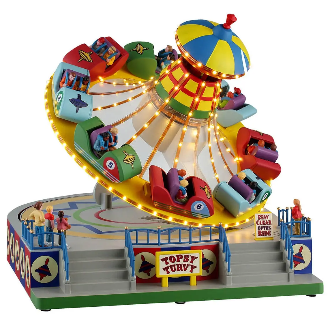 Lemax Carnival Sights & Sounds: Topsy Turvy #54451 1