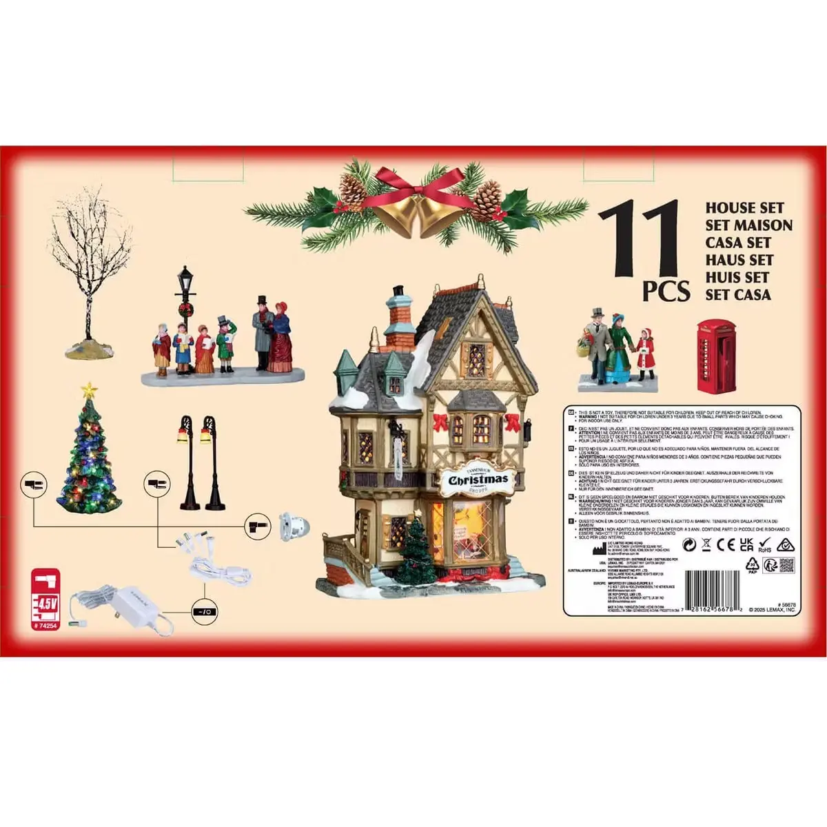 Lemax Caddington Village: Tannenbaum Christmas Shoppe Set #56678 2