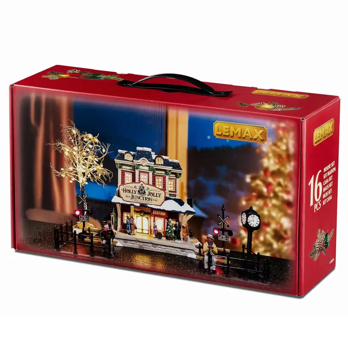 Lemax Caddington Village: Holly Jolly Junction Set #56672 1