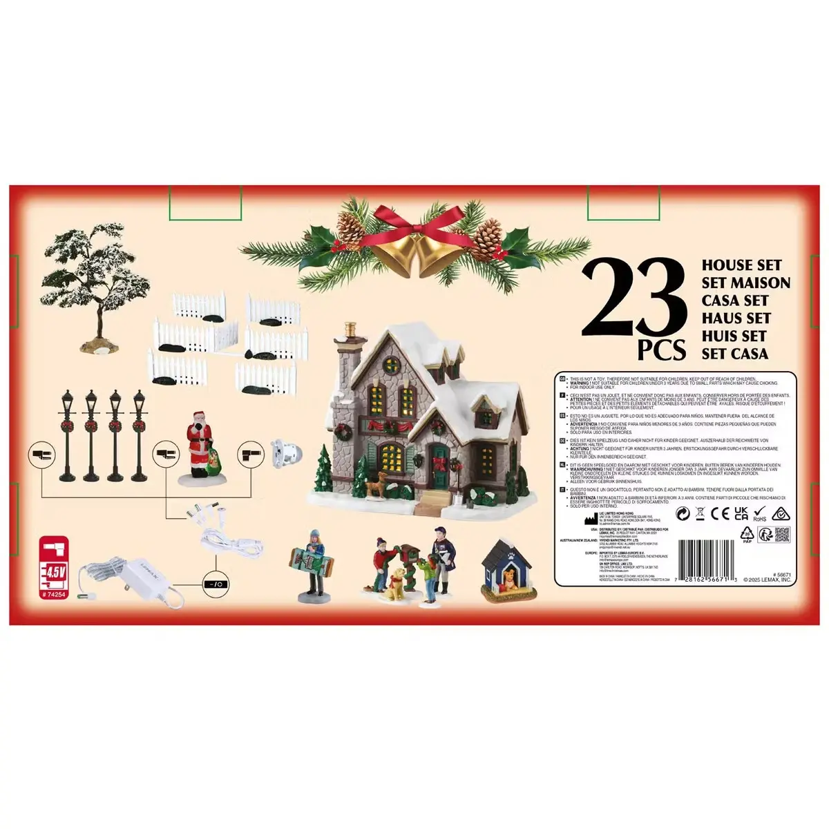 Lemax Caddington Village: White Christmas Set #56671 2