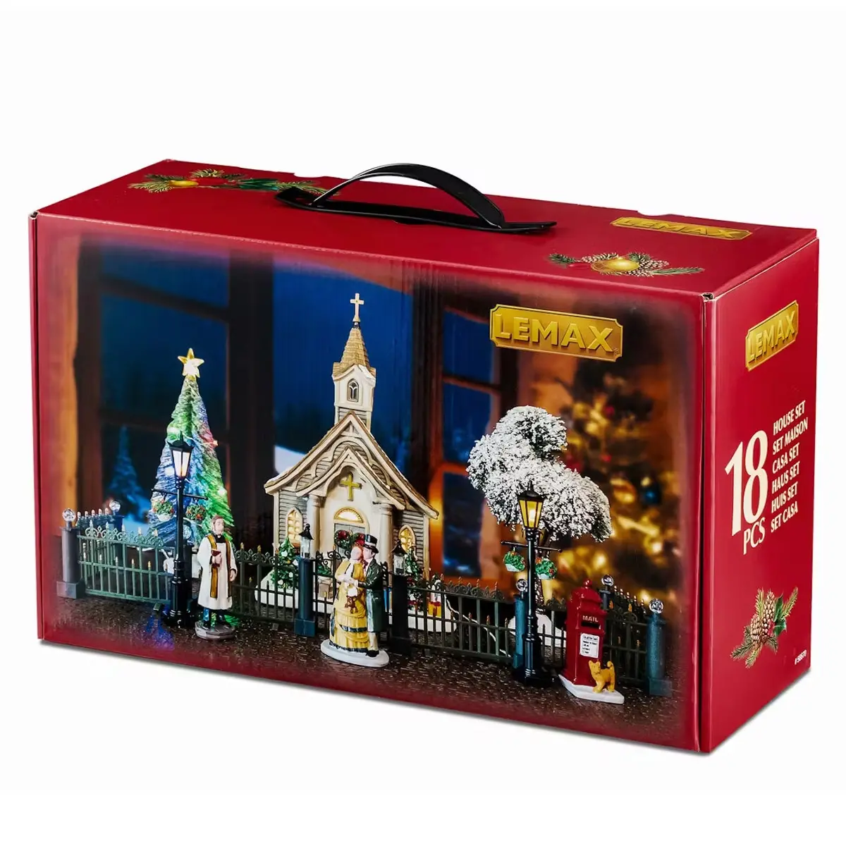 Lemax Caddington Village: Small Town Church Set #56670 1