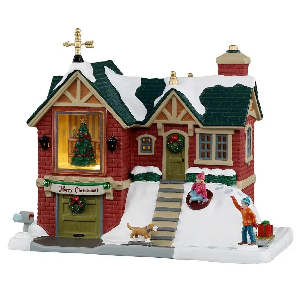 Lemax Caddington Village Lighted Building: The Little Brick House #55348 1