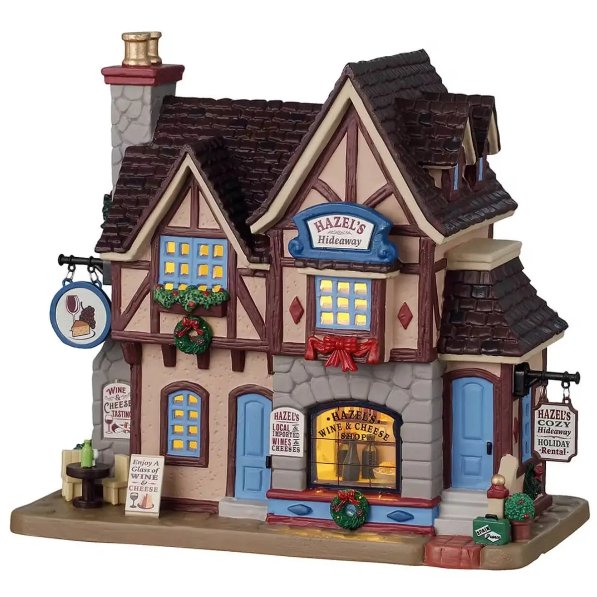 Lemax Caddington Village Lighted Building: Hazel's Hideaway #55341 1