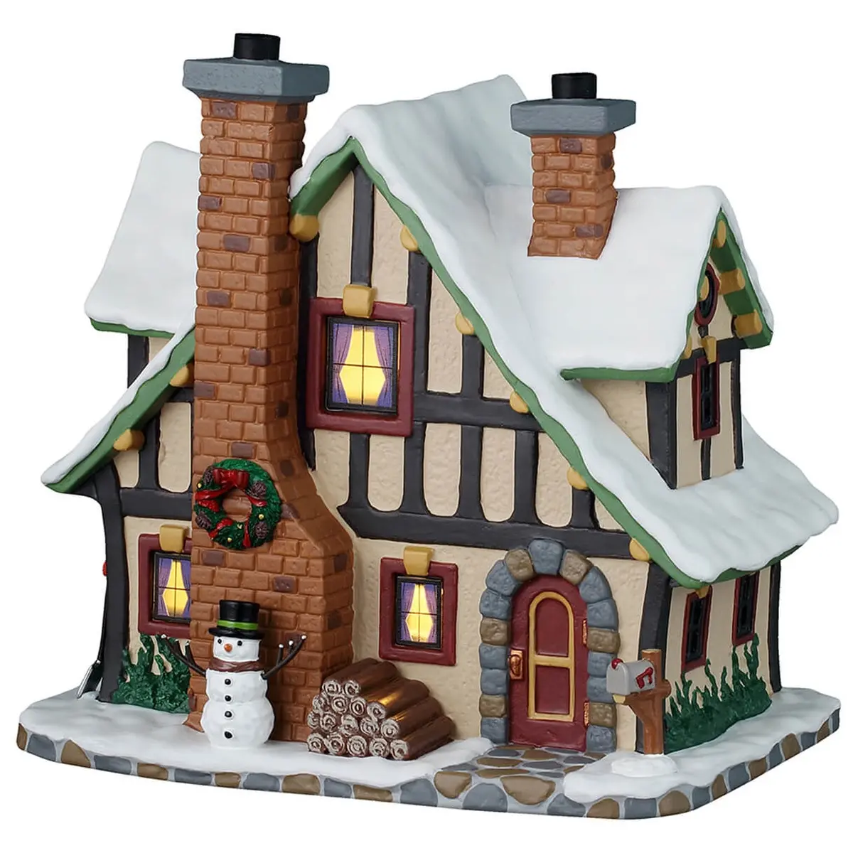 Lemax Caddington Village Lighted Building: Winter Holiday Lodge #55339 1