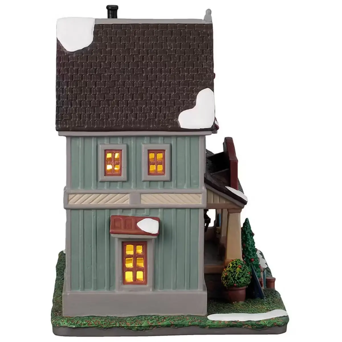 Lemax Caddington Village Lighted Building: Waddleton's Bed & Breakfast #55335 2