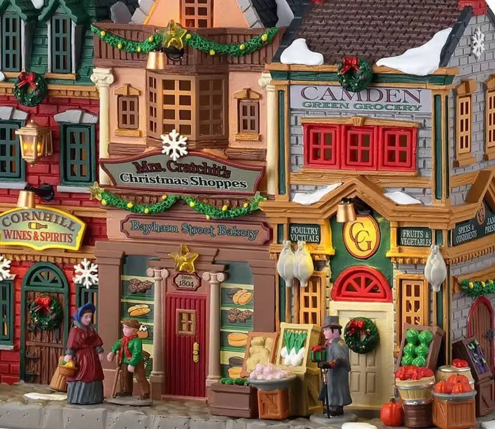 Lemax Caddington Village Lighted Building: Mrs. Cratchit's Christmas Shoppes #55314 2