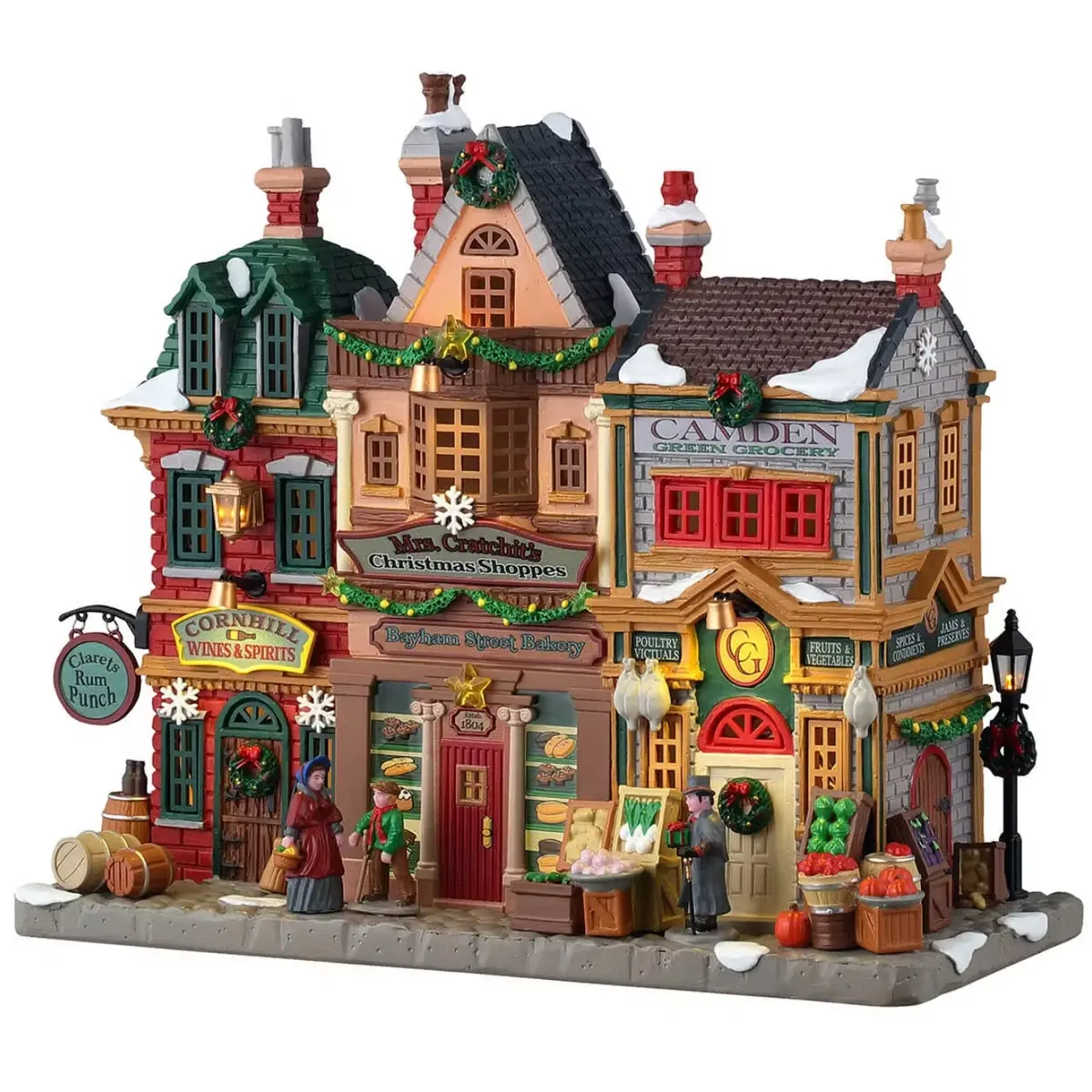 Lemax Caddington Village Lighted Building: Mrs. Cratchit's Christmas Shoppes #55314 1