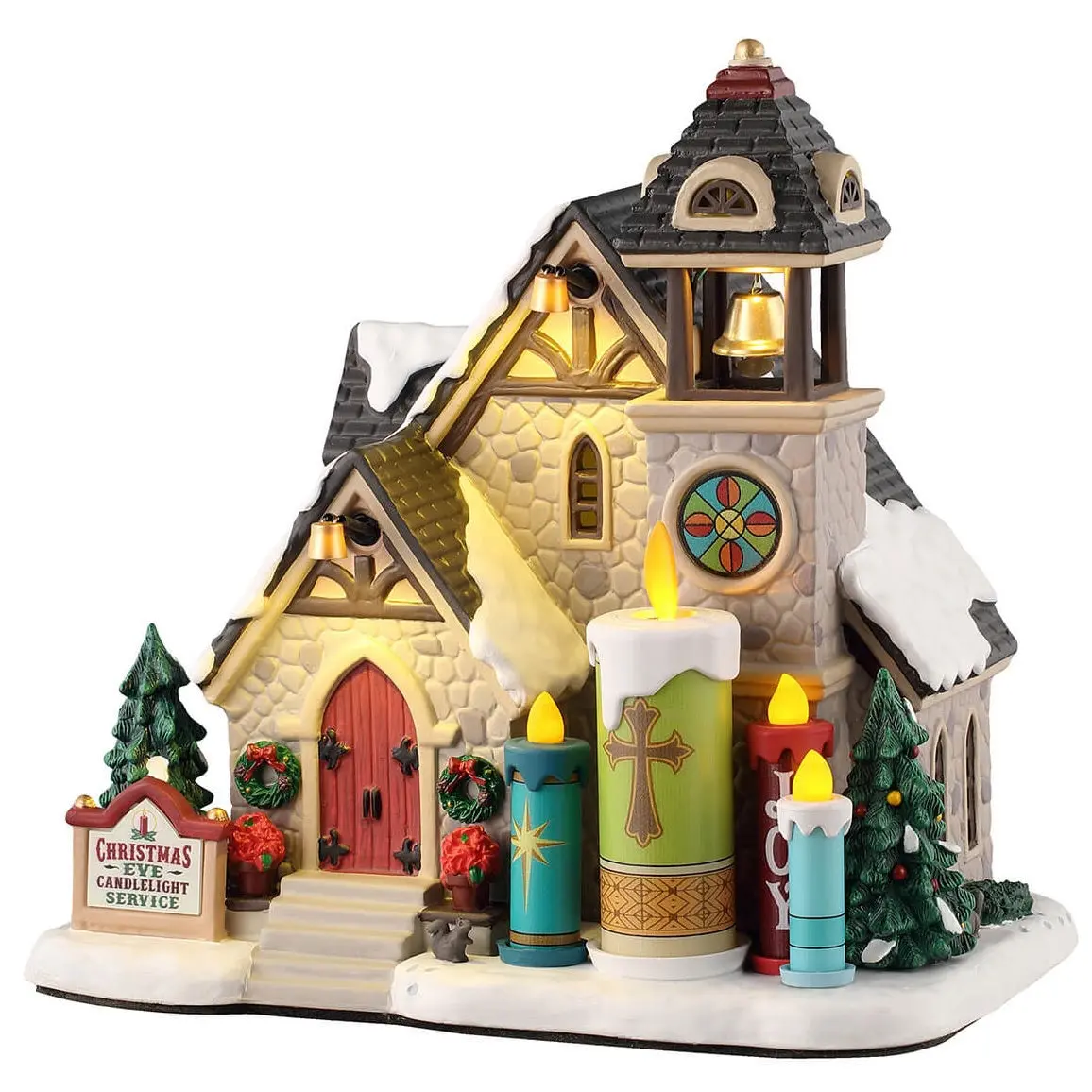 Lemax Caddington Village Lighted Building: Candlelight Church #55310 1