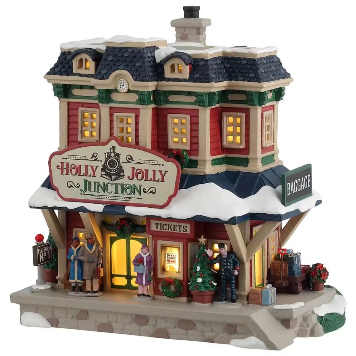 Lemax Caddington Village Lighted Building: Holly Jolly Junction #45274 1