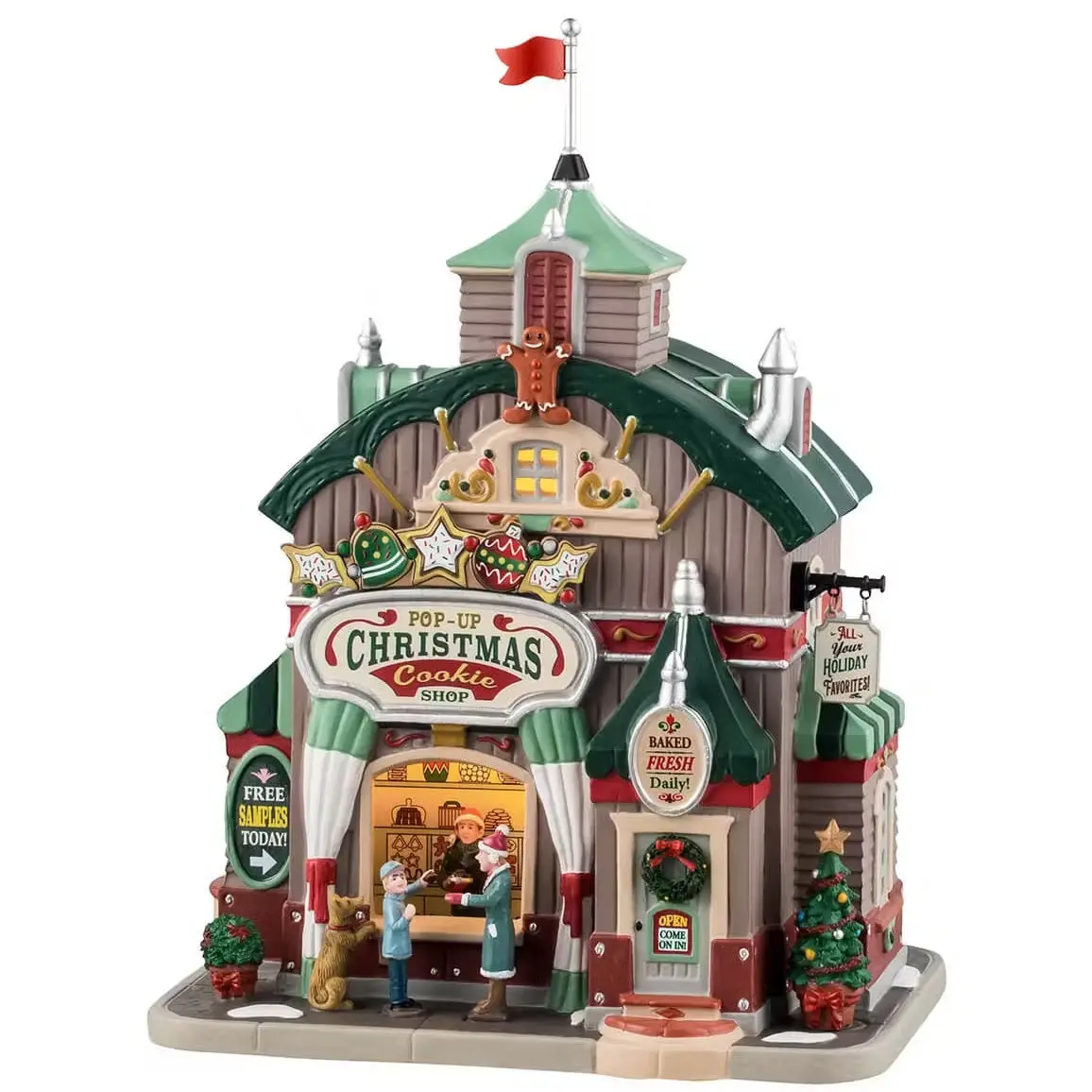 Lemax Caddington Village Lighted Building: Pop-Up Christmas Cookie Shop #45248 1