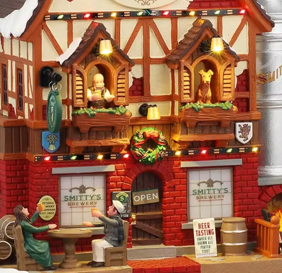 Lemax Caddington Village Lighted Building: Smitty's Brewery #45223 2