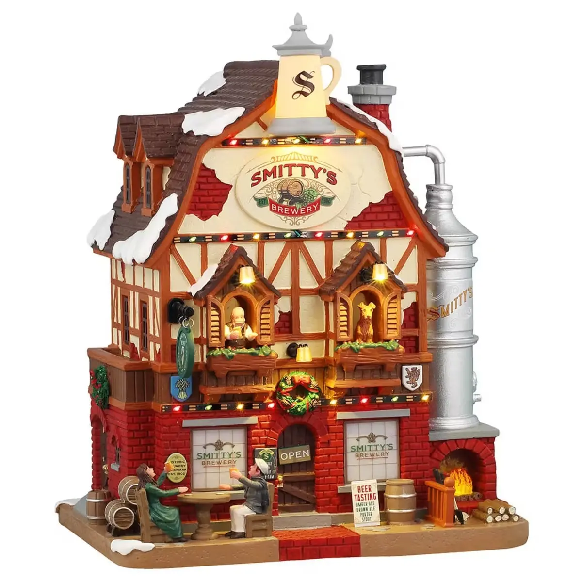 Lemax Caddington Village Lighted Building: Smitty's Brewery #45223 1
