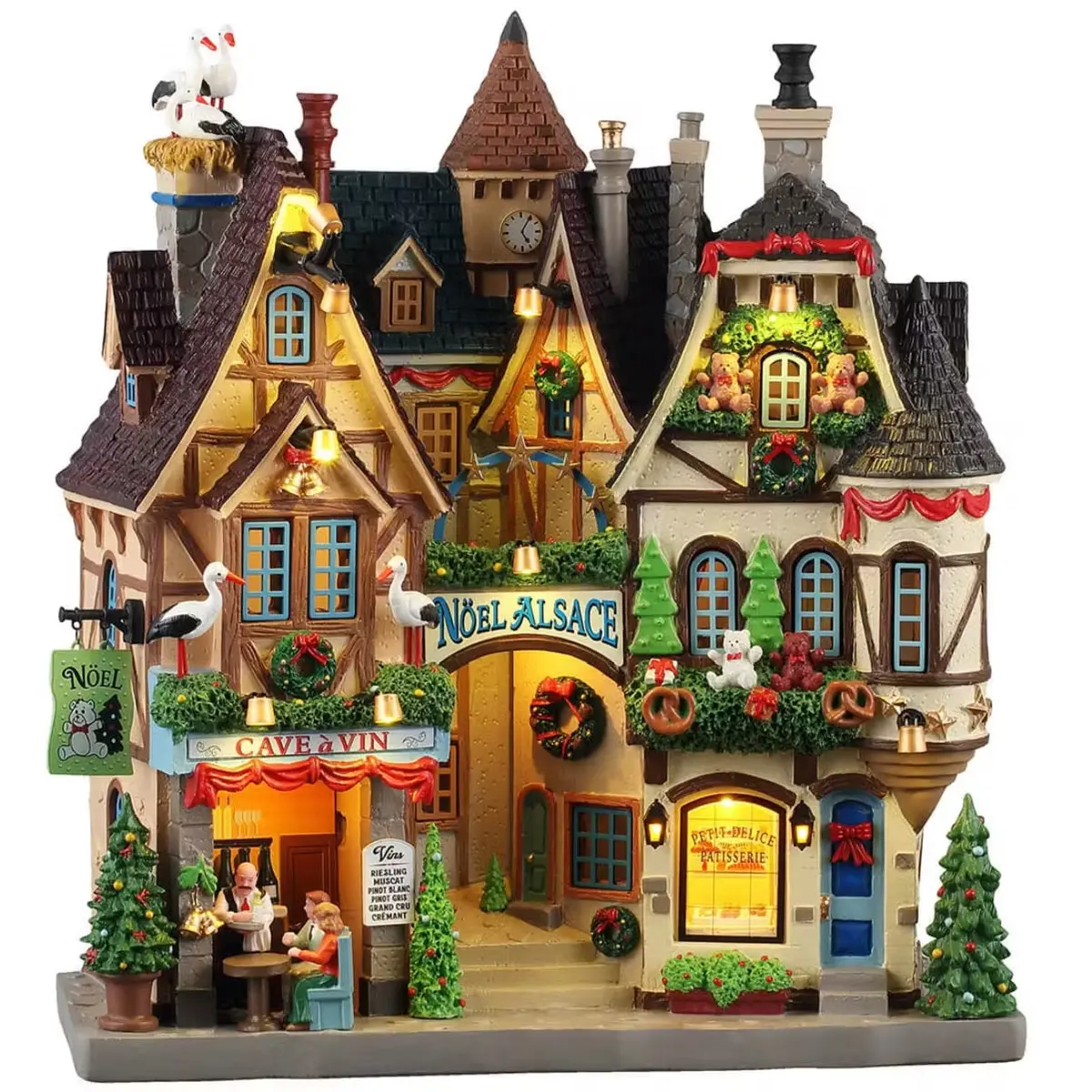 Lemax Caddington Village Facade: Noel Alsace #55318 1