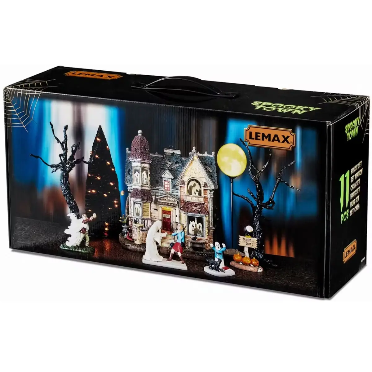 Lemax Spooky Town The House Of Shadows Set #56661 1