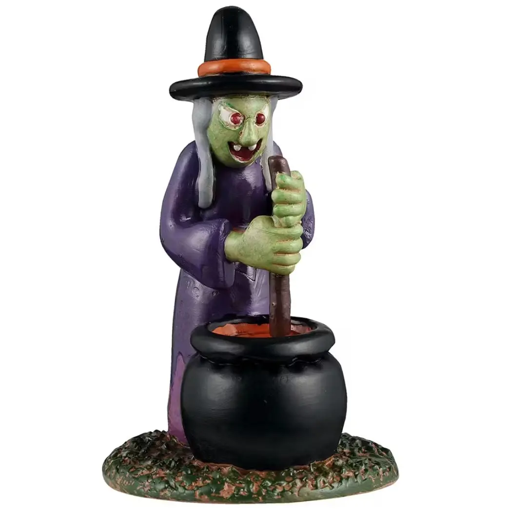 Lemax Spooky Town Inflatable Witch Yard Decoration #52519 1