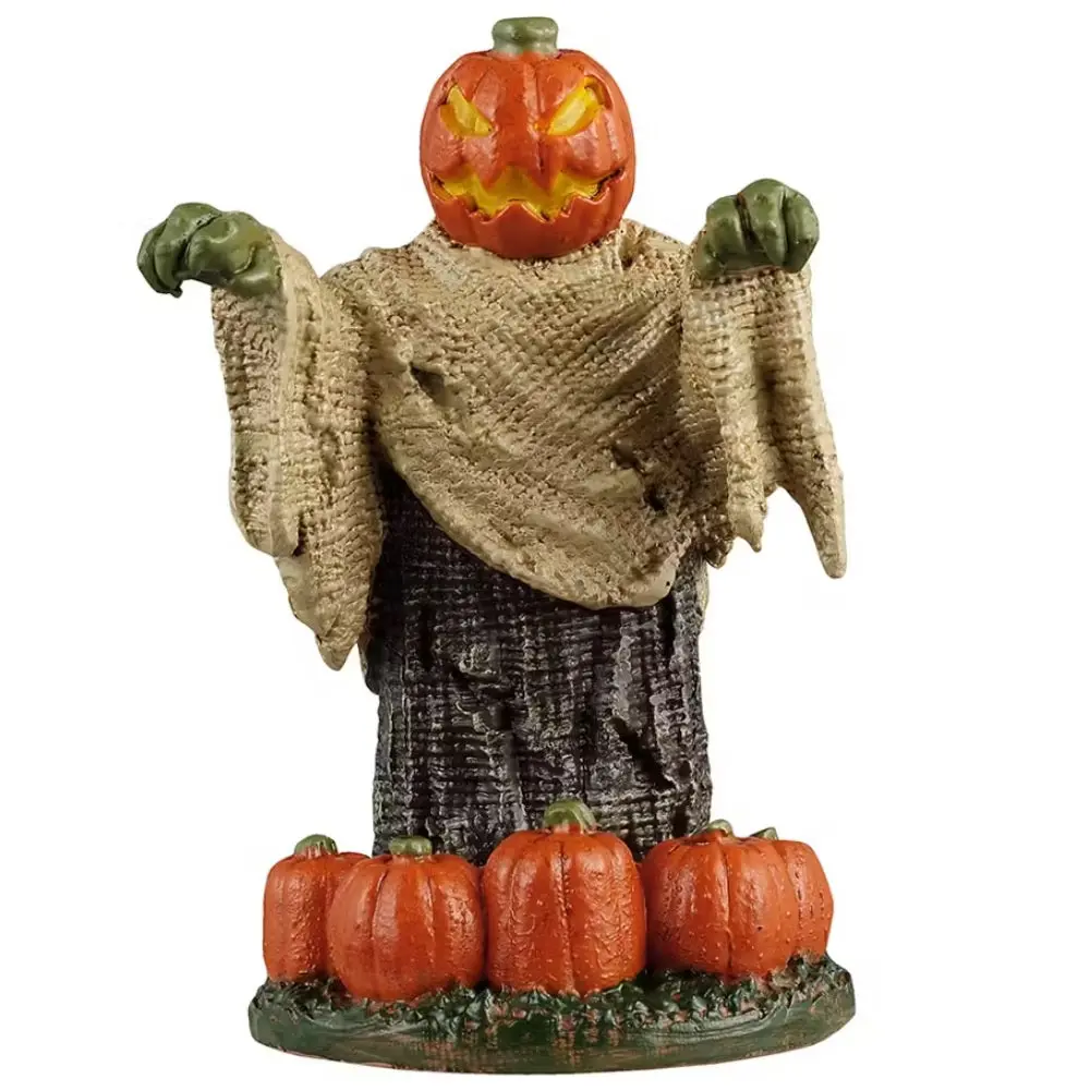 Lemax Spooky Town Pumpkinhead Yard Decoration #52516 1