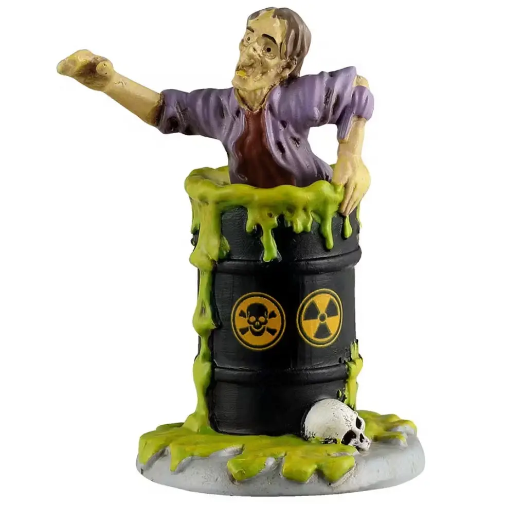 Lemax Spooky Town Toxic Zombie #52504 1