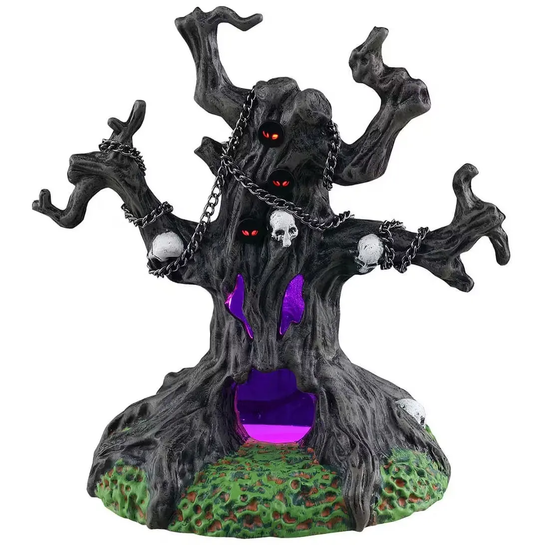 Lemax Spooky Town Chained Spooky Tree #54441 1