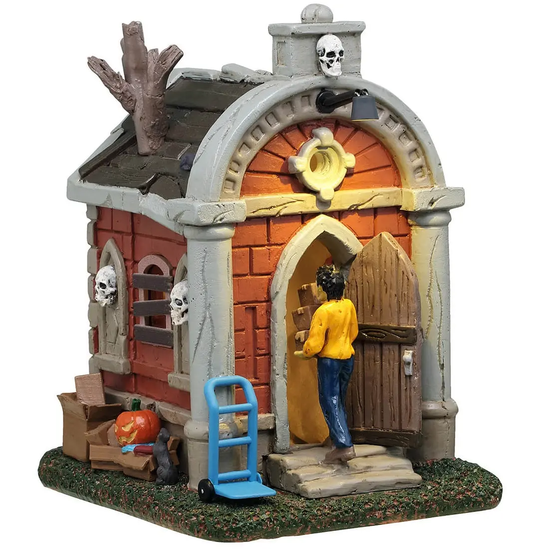Lemax Spooky Town Crypt Move In #54439 1